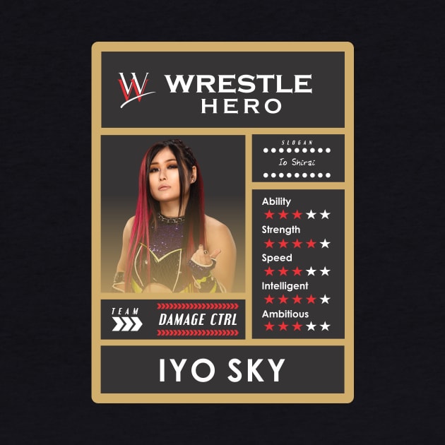 wwe card iyo sky by Kevindoa